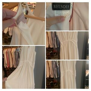 Banana Republic off white dress
